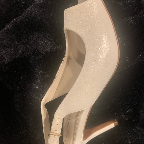 Size 6 - off-white shimmery
Cole Haan heels - Picture 11 of 12